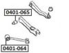 MITSUBISHI MB864731 Control Arm-/Trailing Arm Bush